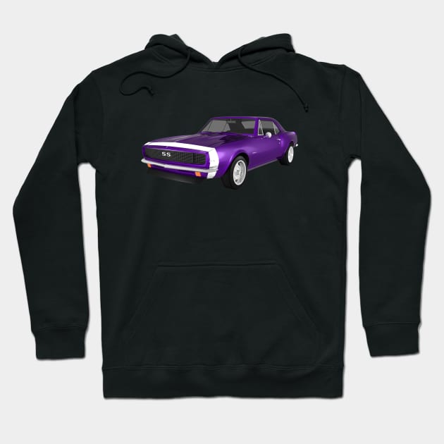 1967 Camaro SS Hoodie by PhantomLiving